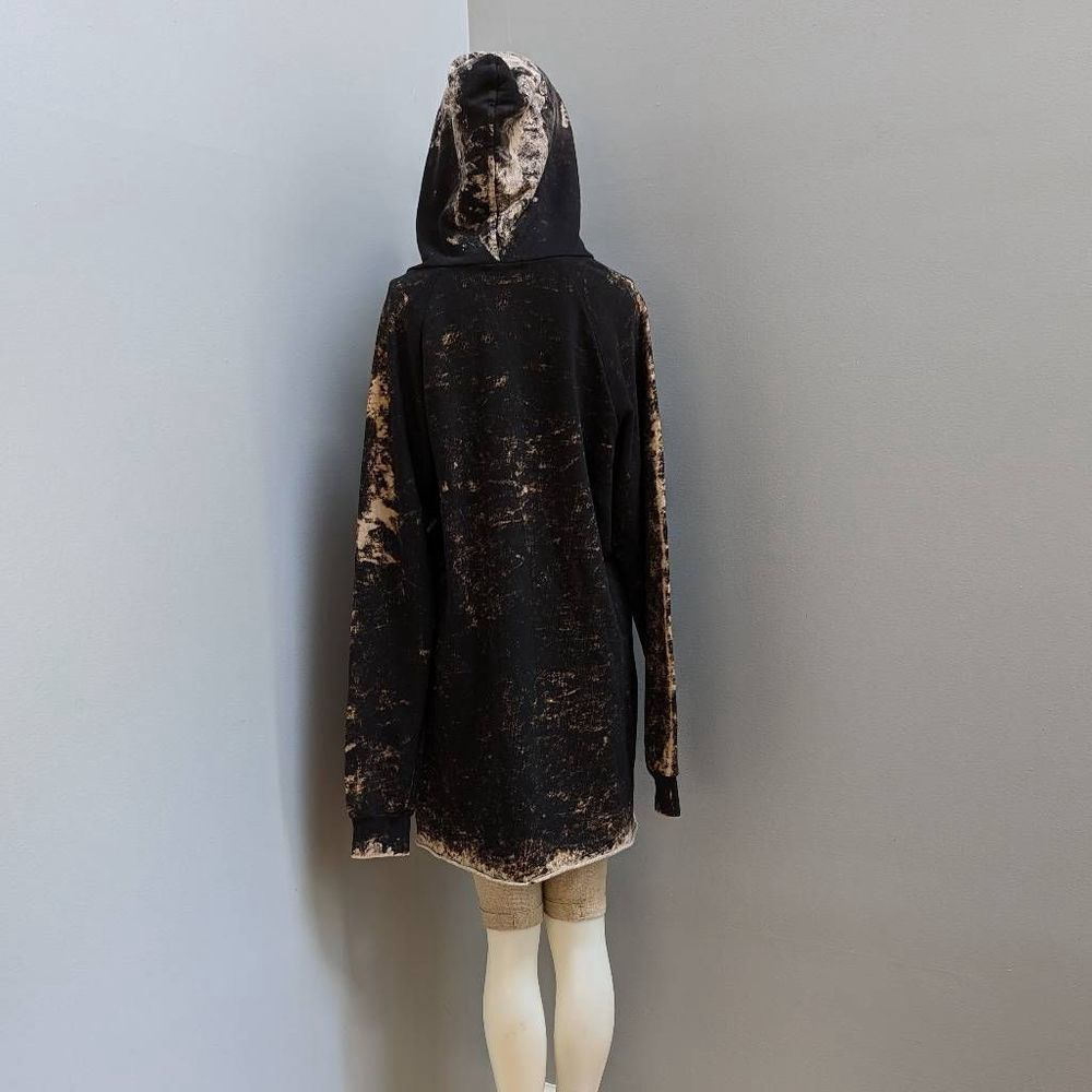 Cotton Citizen Black & Tan Dyed Hoodie - Picture 3 of 9